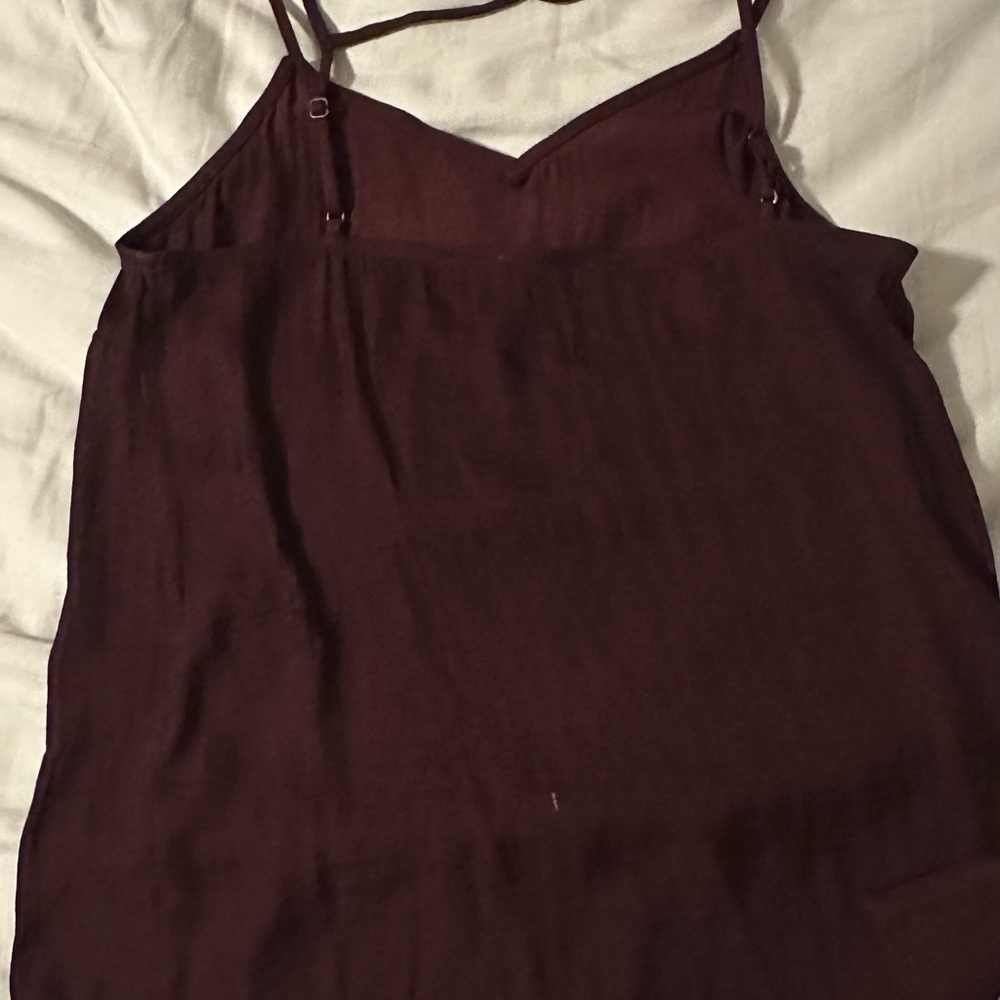 Red Sleeveless Camisole Top